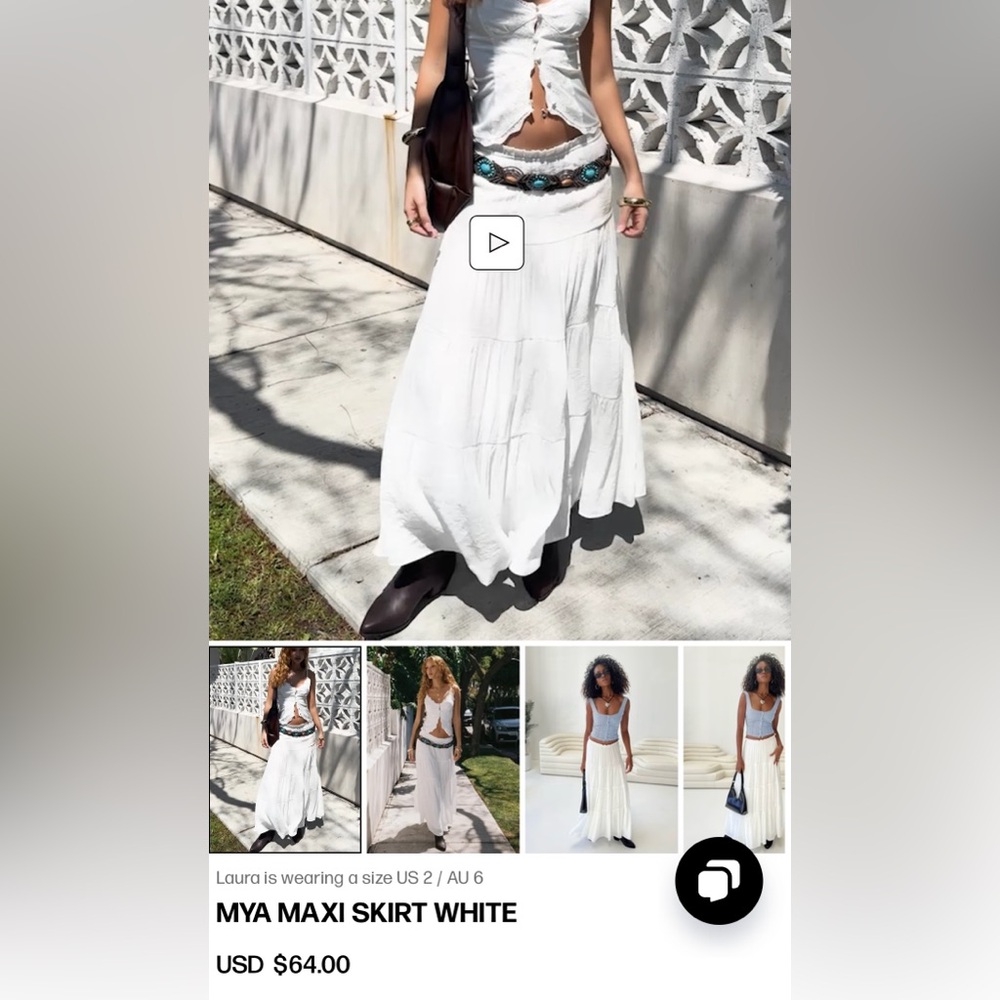 Princess Polly Maxi Skirt